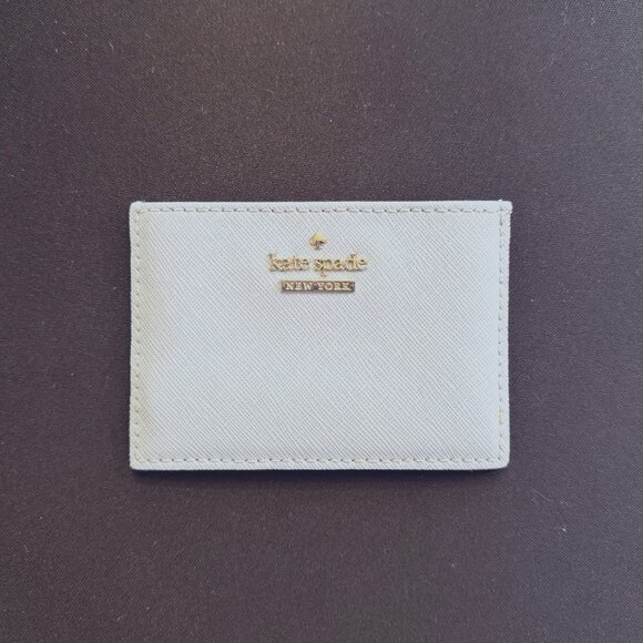 Authentic Kate Spade Light Blue Card Holder - Picture 1 of 3